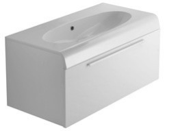 Тумба с раковиной Globo Bowl+ (BPM1X) белый