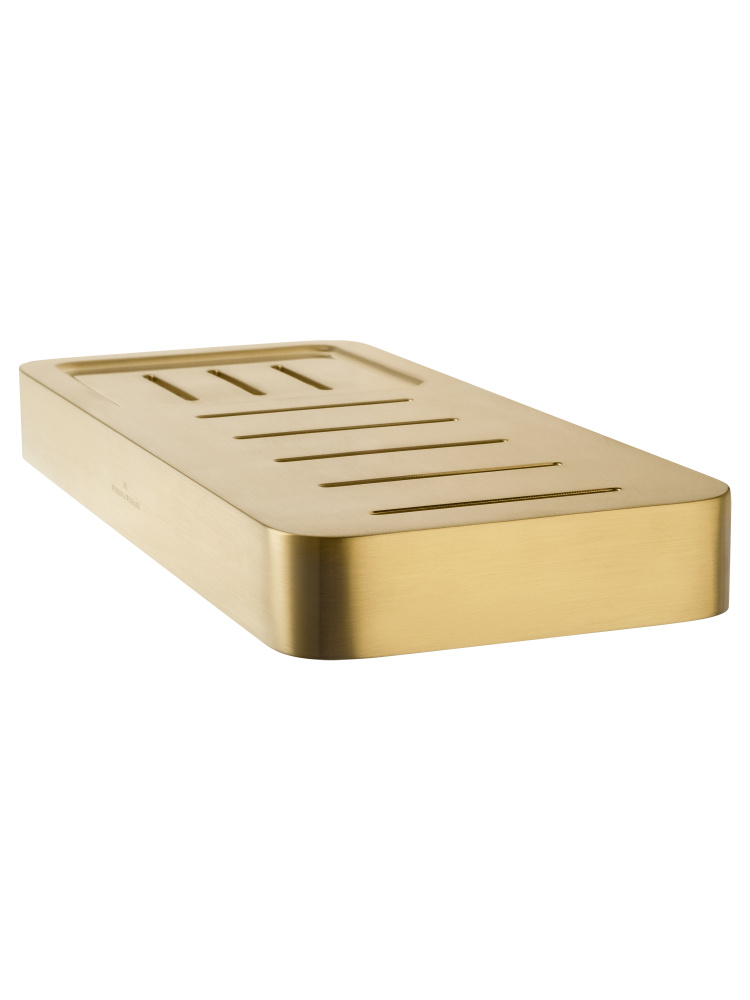 Мыльница с держателем Wonzon&Woghand Lotte (WW-8332-BG) Золото