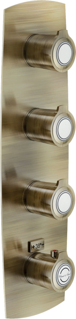Nobili Sofi SI98104BR Термостатический смеситель для ванны 4 выхода (внешняя часть), бронза