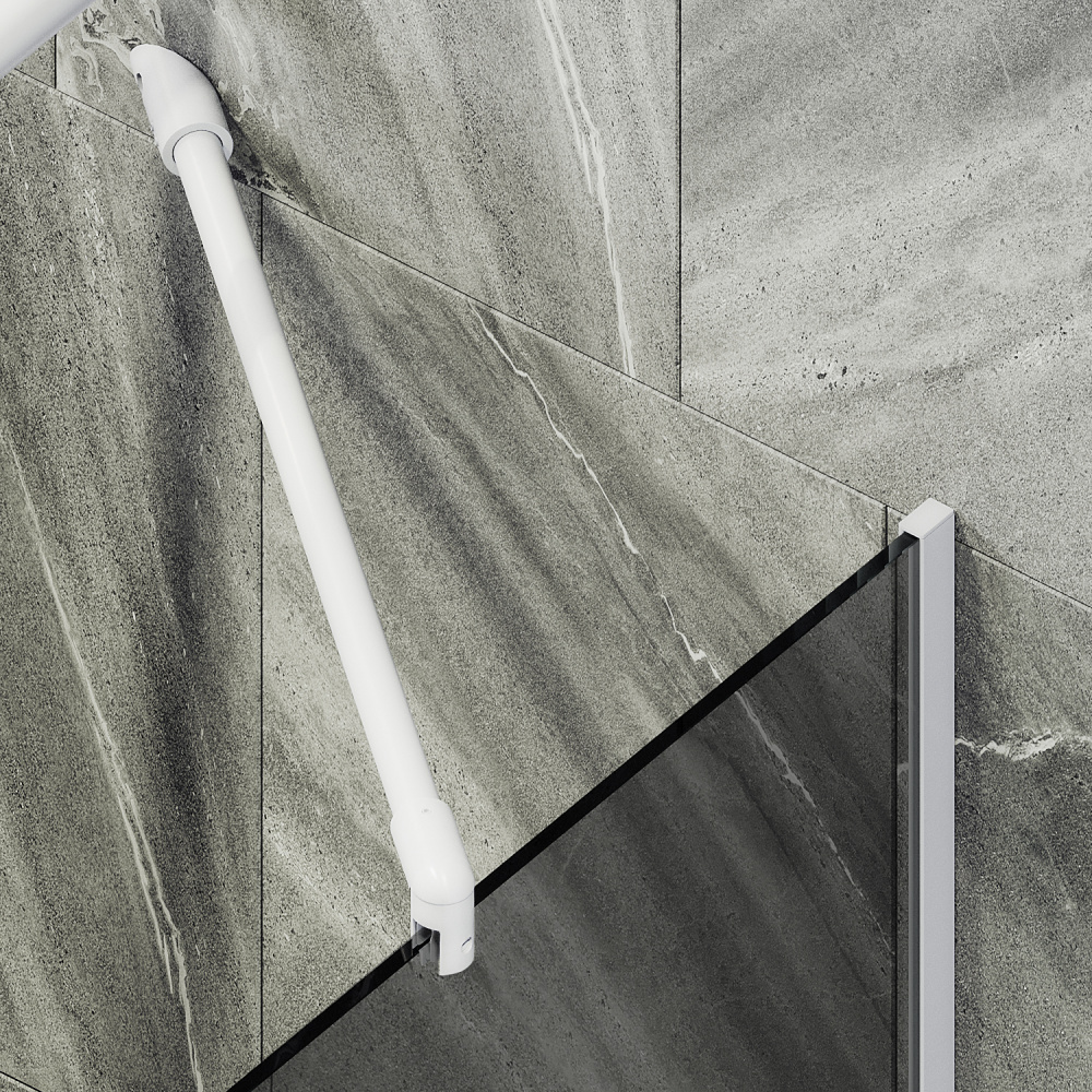 Фото Шторка на ванну Maybah Glass MGV-83-1у в узком профиле