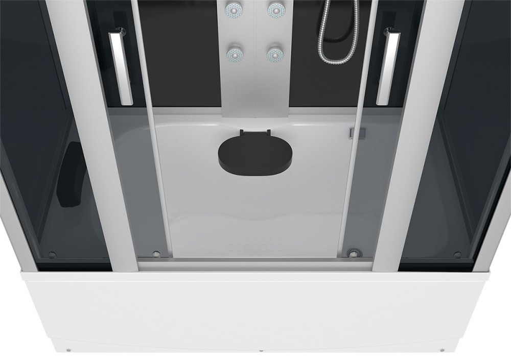 Фото Душевая кабина 168x80x215 Erlit (ER4517TP-C4) , Поддон высокий