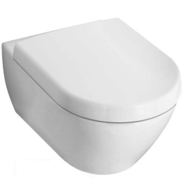Инсталляция Alcaplast с унитазом Villeroy&Boch Subway 5600 1001, сиденье микролифт клавиша хром