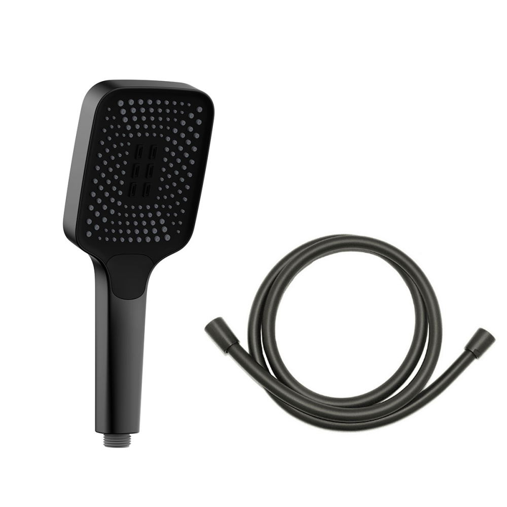 Фото Душевой комплект Vincea (VSFW-433T1MB) черный матовый