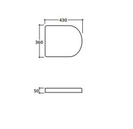 Фото Сидение с крышкой для унитаза Globo Stone (SS020BI) белый