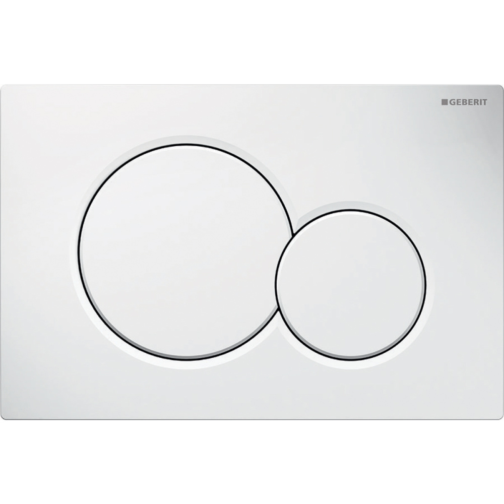 Фото Кнопка смыва Geberit Sigma 01 (115.770.11.5) белый