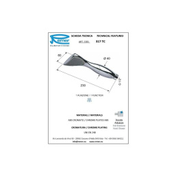 Remer SHOWERS RR 317 TC Лейка