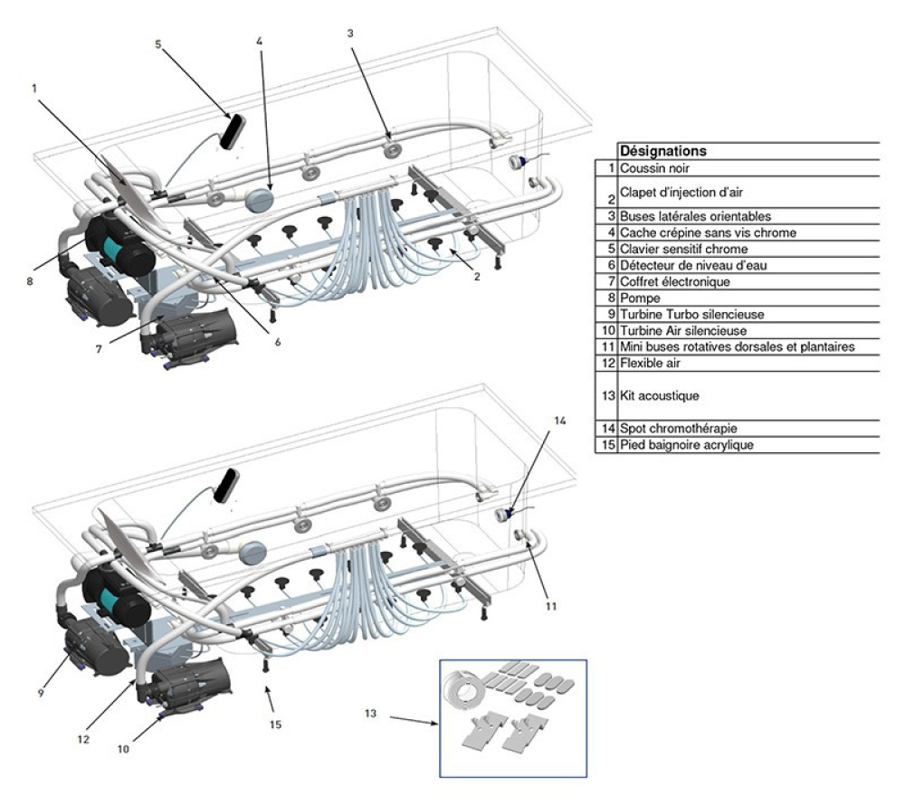 Акриловая ванна 180x80 Jacob Delafon (E60269RU-00), прямоугольная