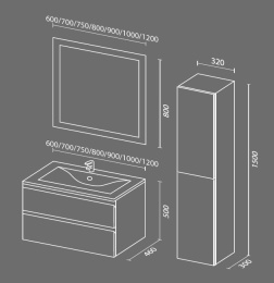 Фото Тумба под раковину SANVIT Авеню-2