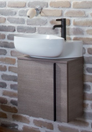 Фото Тумба под раковину Jacob Delafon Nouvelle Vague 45 см, EB3045G-G73, цвет голубой шторм глянцевый, ле