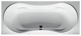Акриловая ванна 180x80 Riho (B012001005), прямоугольная, Гидромассаж: установка по желанию