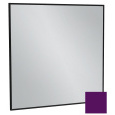 Зеркало Jacob Delafon Silhouette EB1425-S20, 80 х 80 см, лакированная рама сливовый сатин