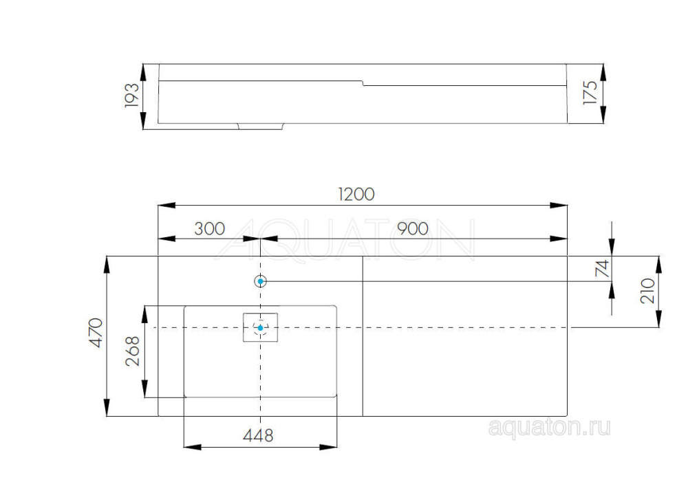 Фото Раковина Aquaton Сакура 120 1A71893KSK010