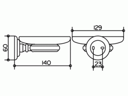 Фото Мыльница Keuco Astor 02155019000, хром