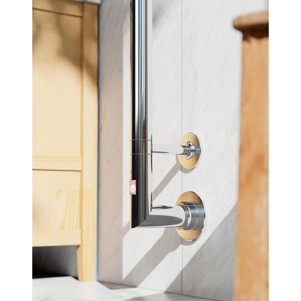 Полотенцесушитель электрический Margaroli Acrobaleno 616X 616XCRB-1650, хром