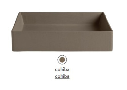 Раковина накладная 75 см ArtCeram Scalino (SCL004 23 00) коричневый