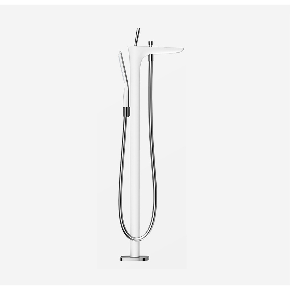 Смеситель для ванны Hansgrohe PuraVida (15473400) хром, белый