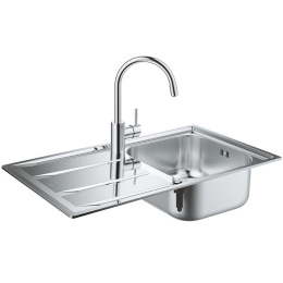 Grohe K400 31570SD0 Мойка для кухни из нержавейки комплект со смесителем