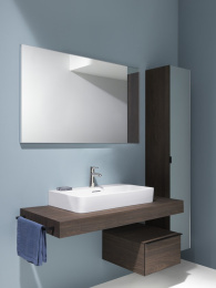 Шкаф Laufen Space 4109011601031, 170 см, с зеркальной дверцей