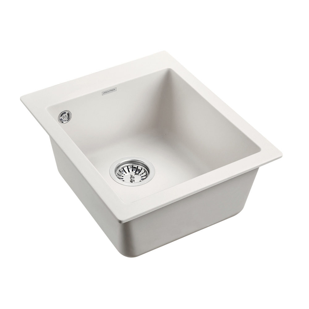 Мойка для кухни Paulmark Kante (PM104249-WH) белый