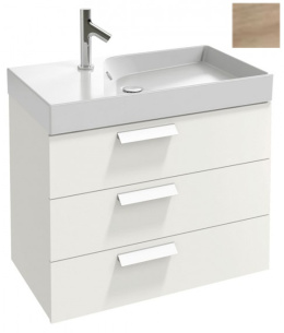 Тумба под раковину Jacob Delafon Rythmik 80 см, EB1308-G8 цвет Светло- коричневый