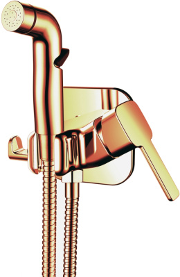 Гигиенический душ со смесителем Rush Capri CA1435-99Rbronze Бронза
