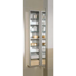 Зеркальный шкаф Keuco Royal 30 05610171000, алюминий