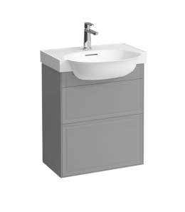 Тумба под раковину Laufen New Classic 57.5 х 31.5 х 67.5 см, 4.0603.2.085.627.1, подвесная, серый