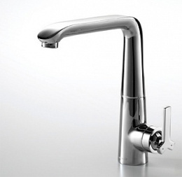 Фото Смеситель для кухни Bravat Waterfall F773107C хром