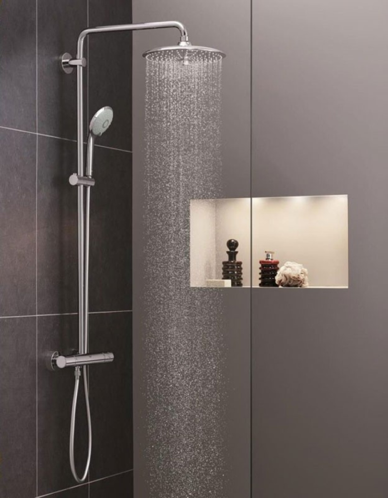 Фото Душевая система Grohe Euphoria 27296002 с термостатом