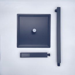 Душевая система с термостатом ALMAes Stora (TVZ-0899) черный