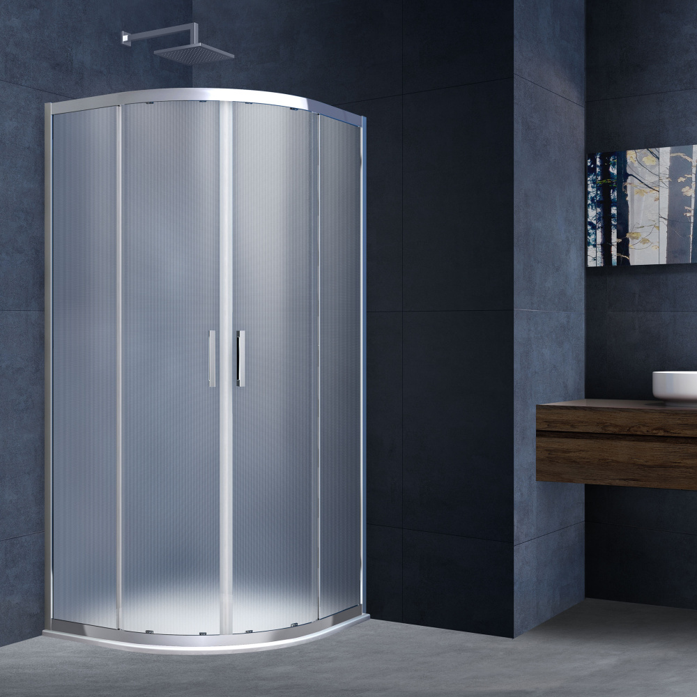 Фото Душевой уголок Vincea Alpha (VSQ-3AL900MT) хром