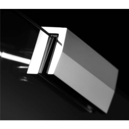 Душевой уголок Radaway Almatea PDD/E 90x80 профиль Хром стекло Графит 30532-01-05N