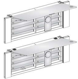 Фото Зеркальный шкаф Keuco Edition 11 21103171201, алюминий