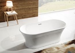Акриловая ванна 170x80 BelBagno (BB402-1700-790), округлая