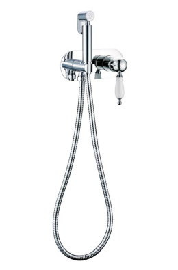 Фото Гигиенический душ со смесителем Boheme Brillante (426) хром