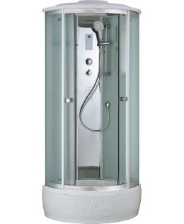 Фото Душевая кабина 80x80x215 Timo (T-8880 F) С гидромассажем, акрил, Поддон глубокий