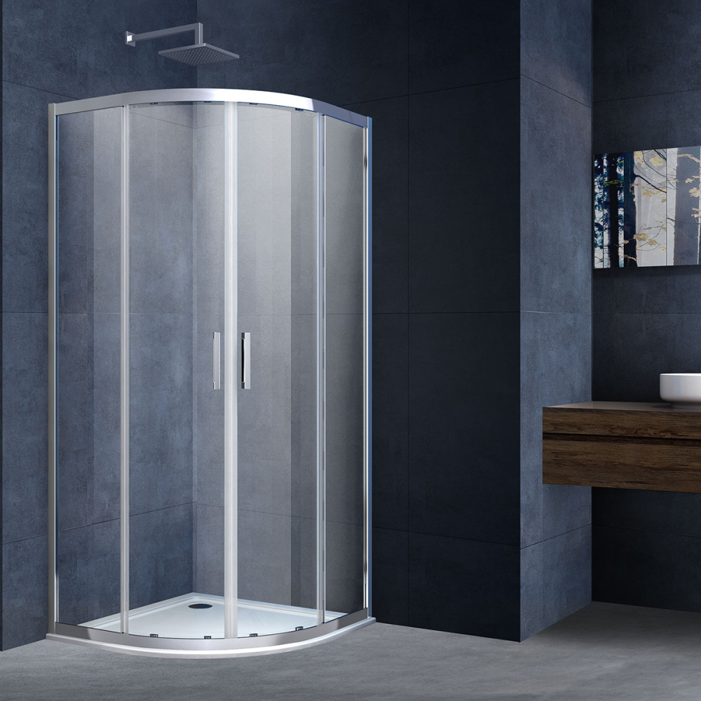 Фото Душевой уголок Vincea Alpha (VSQ-3AL800CL) хром