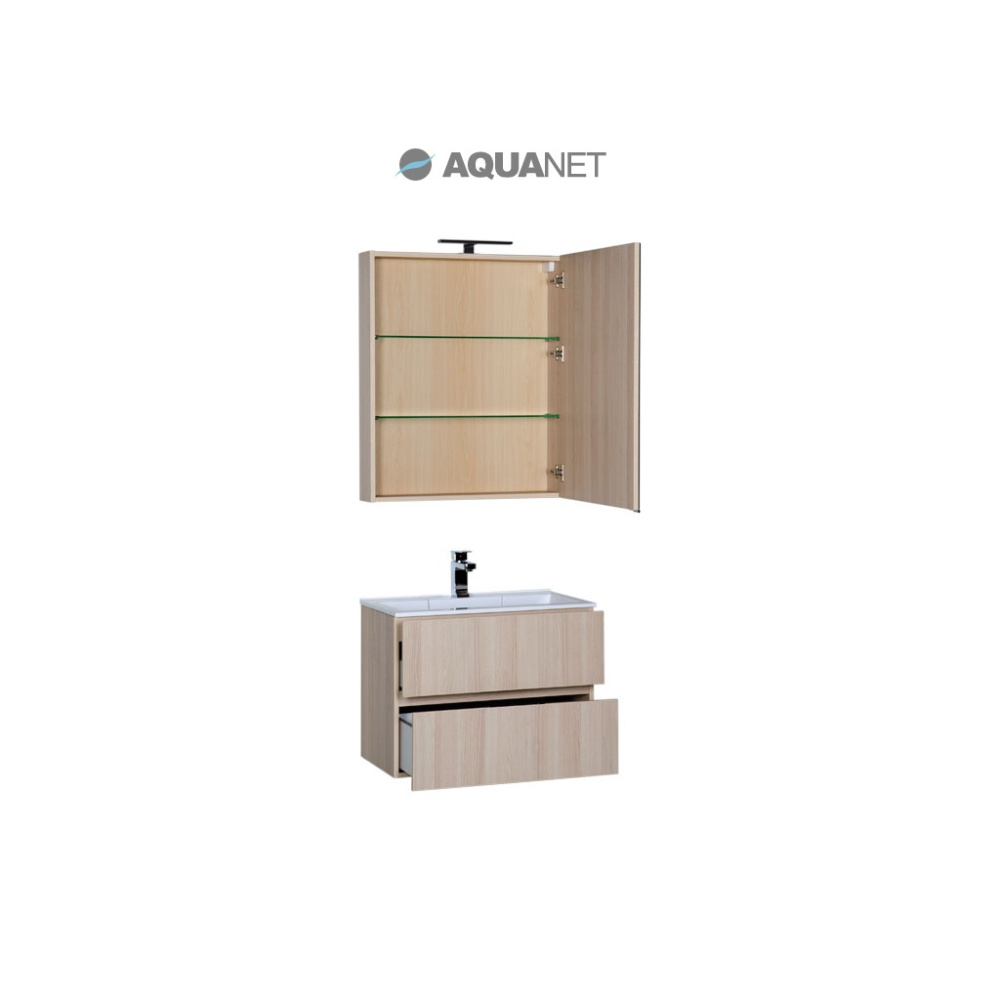 Мебель для ванной Aquanet Алвита 70 ясень коимбра