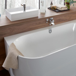 Квариловая ванна Villeroy&Boch Oberon 2.0 (UBQ180OBR9CD00V-01) альпийский белый