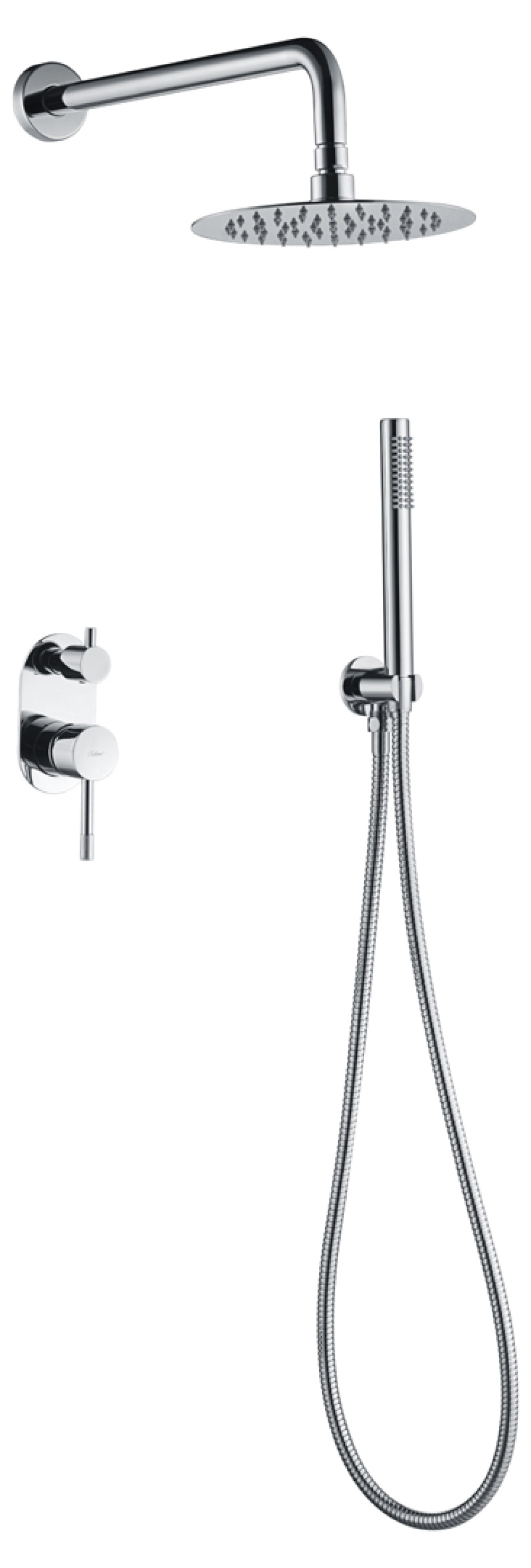 Фото Смеситель встроенный Boheme Uno (464-CR)