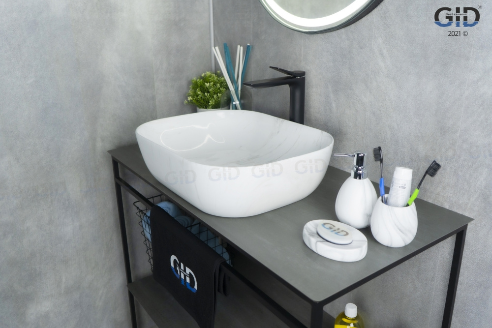 Фото Раковина накладная Gid K397D9