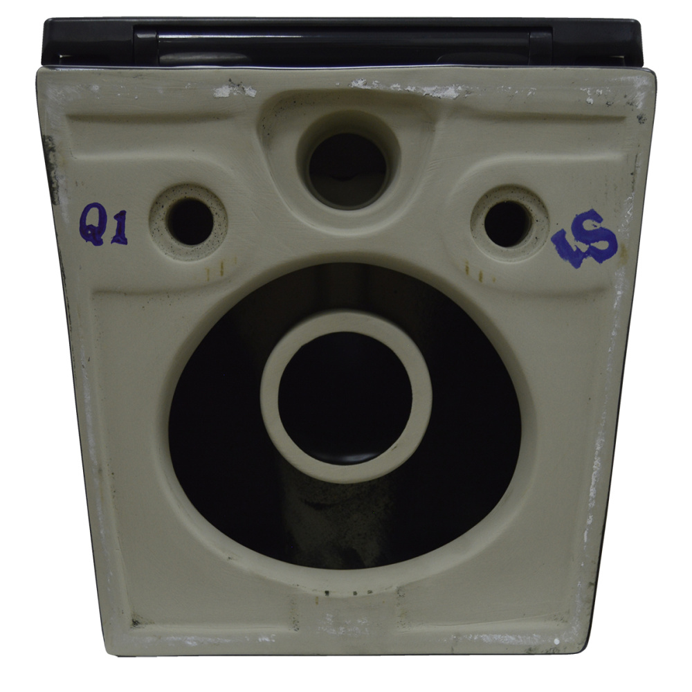 Унитаз подвесной Azario Teramo (AZ -053E-R-MB/ AZ-0053-MB) Черный матовый