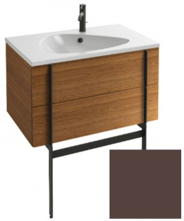 Тумба под раковину Jacob Delafon Nouvelle Vague 80 см, EB3030-N23, цвет - ледяной коричневый глянцев