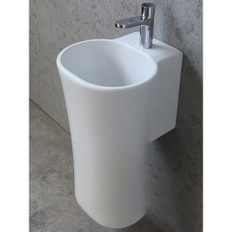 Раковина Azzurra Nativo LALS035370NM/(NAT200/1 bi)*1 подвесная 35 х 37 х 62 см