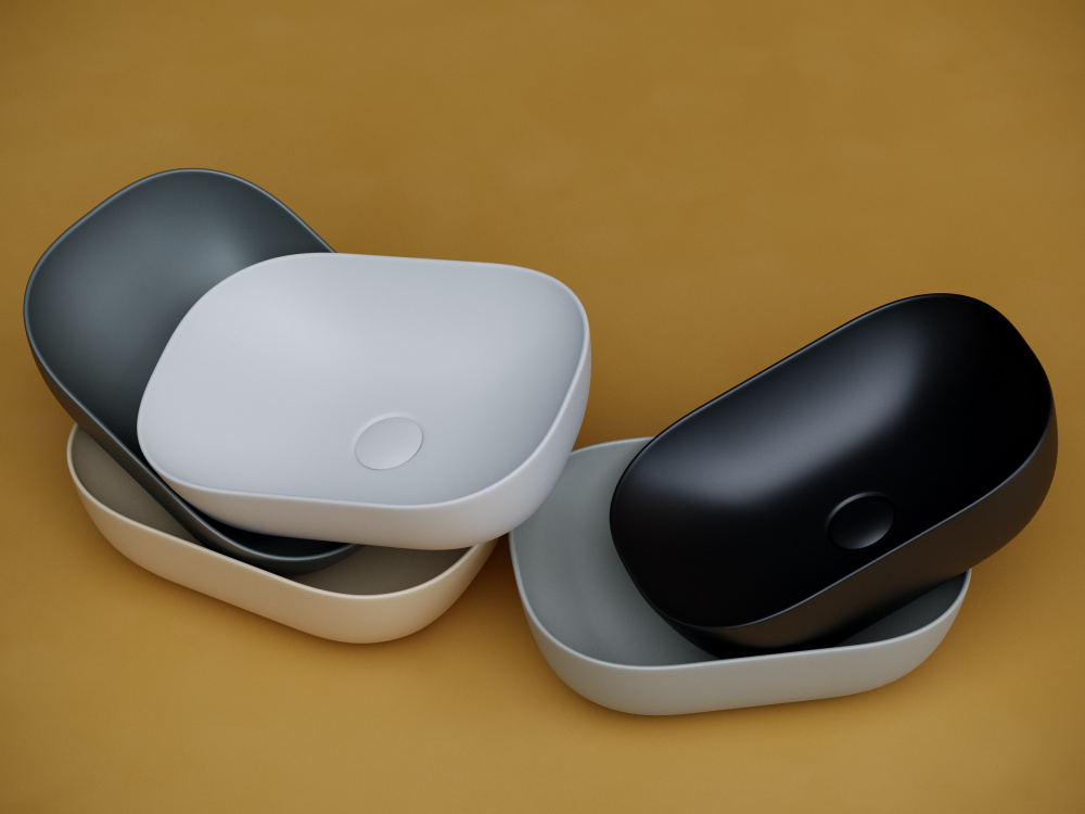 Фото Раковина Ceramica Nova Element CN6009MB черный матовый