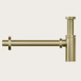 Сифон Gessi Technical Accessories 01377#727, латунь брашированная/шлифованная PVD(Brushed Brass PVD)