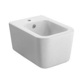 Фото GSI Traccia 50 Биде подвесное 50х35см с креплением FISR2, цвет: белый