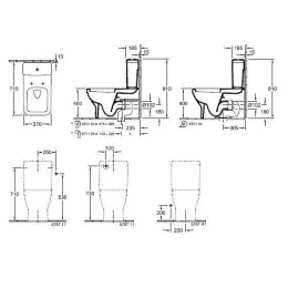 Villeroy&Boch Architectura 56871001 Унитаз напольный (белый альпийский)