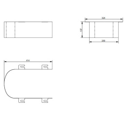 Фото Металлическая декоративная панель 7EE0007 TOTO SG