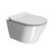 Унитаз подвесной Gsi Kube X 9412FR511 безободковый, белый глянцевый
